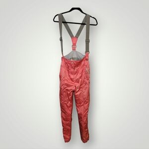 Extreme Pink Snow Pants with Suspenders snow bib size youth 12